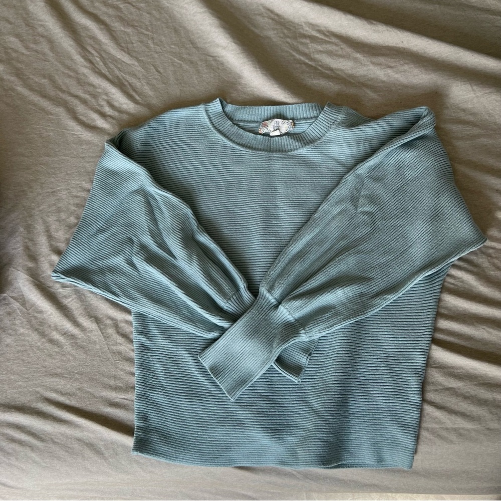 Pink Rose Cropped- XS Sweater